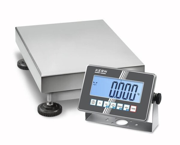 Kern SXC 30-K3 IoT-Line Edelstahl-Plattformwaage | bis 30 kg ( 0,002 g genau)