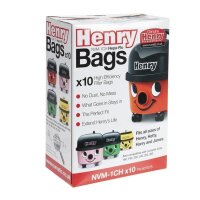 100 Staubsaugerbeutel für Numatic Henry Staubsauger...