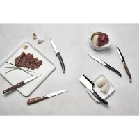 Comas Steakmesser Montblanc | 23cm | feiner Holzgriff | 12 Messer