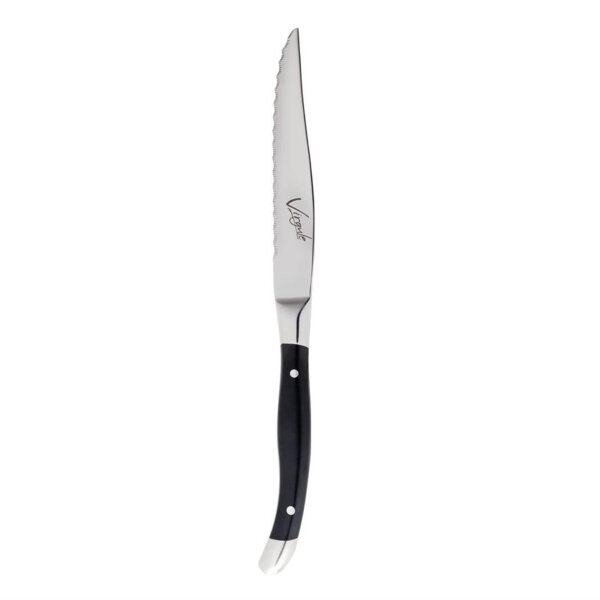 Amefa Virgule Steakmesser | 23(L)cm | 12 Messer | Sägeschliff | Edelstahl