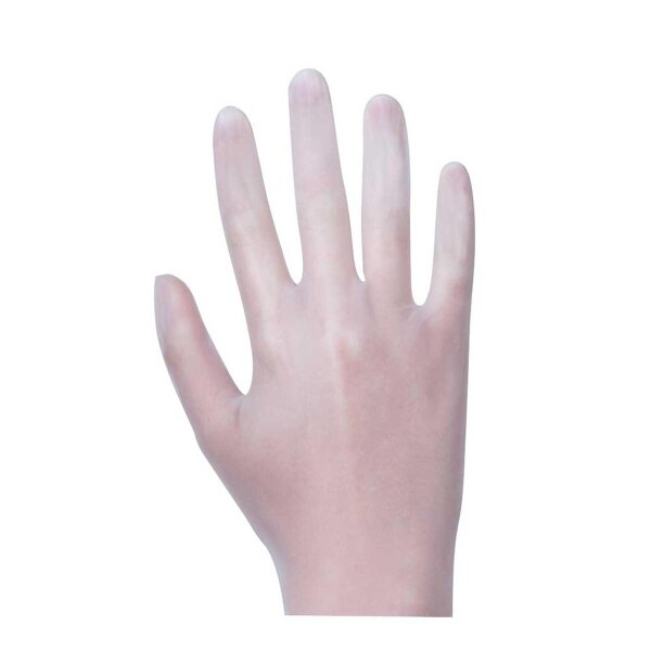 1000 Vinylhandschuhe Unigloves Premium - Gr. XS - XL - unsteril - puderfrei - transparent - latexfrei - Lebensmittel zugelassen