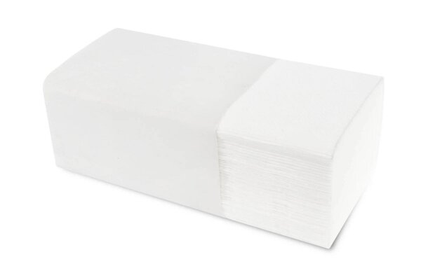 Papierhandtuch Quicky - 2-lagig - hochweiß - 22,7 x 21 cm - 4000 Handtücher