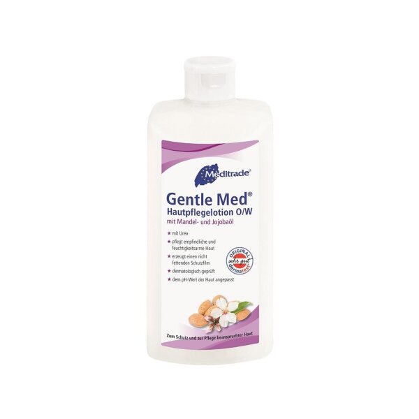 Gentle Med Hautpflegelotion - 12 x 500 ml - ph-hautneutral - Lotion
