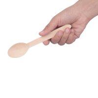500 Bestecksets | Fiesta Green Holzbesteck | Messer, Gabel, Löffel + Serviette