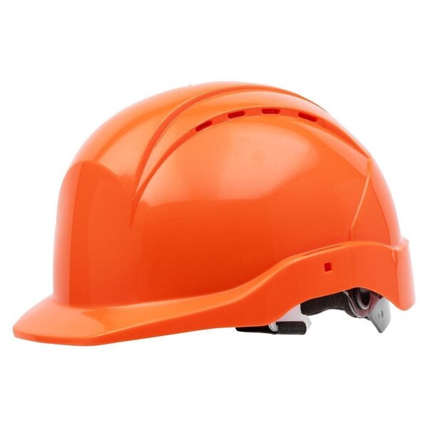 Nitras Industrieschutzhelm Head Protect | 10 Helme | Kunststoff orange