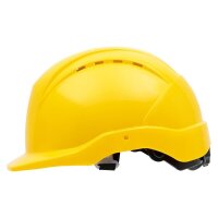 Nitras Industrieschutzhelm Head Protect | 30 Helme | Kunststoff gelb