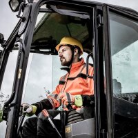 Nitras Industrieschutzhelm Head Protect | 30 Helme | Kunststoff gelb