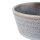 Olympia Cavolo Charcoal Dusk | 12 flache runde Schalen | 14,3cm | Porzellan