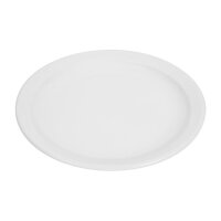 Olympia Whiteware Teller mit schmalem Rand - 25cm - 24...