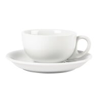 Olympia Whiteware Cappuccinotassen + Untertassen - 20cl -...