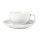 Olympia Whiteware Cappuccinotassen + Untertassen - 20cl - 12 Sets