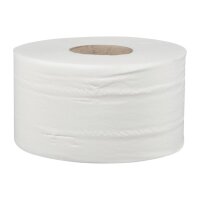 Toilettenpapier Mini Jumbo von Jantex - 2 lagig - 12 Rollen - Jumborollen