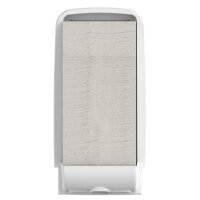 Toilettenpapierspender SemyTop - Einzelblatt - Kunststoff - weiß