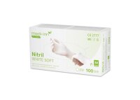 Medi-Inn Nitrilhandschuhe White Soft - 1 Palette...