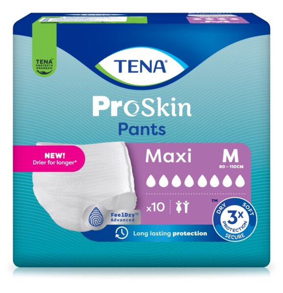 TENA ProSkin Pants Maxi - 40 Inkontinenzslips - Gr. M - Inkontinenzhilfe