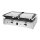 Buffalo Bistro doppelter Kontaktgrill | glatt/glatt | 2,9 kW | Grill