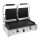 Buffalo Bistro Doppelkontakt-Grill | 2,9 kW | Flache & gerippte obere Platten