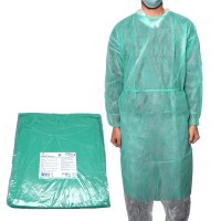 MaiMed Coat Protect  | 100 Schutzkittel | grün |...