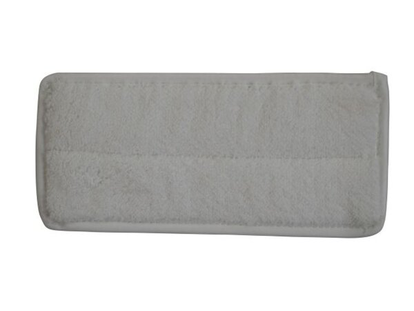 Microfaser-Handpad Niedrigflor - weiß - 250 x 115 mm - rechteckig - 10 Pads