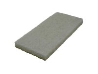 JUWEX - Handpad - 250 x 115 mm - rechteckig - 10 Pads - feine Körnung