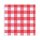 SemyTop Airlaid-Motivservietten rot kariert 40x40 cm  1-lagig  800 Servietten