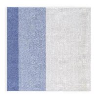 SemyTop Airlaid-Motivservietten gestreift beige/blau...