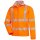 Nitras Motion Tex VIZ Fleecejacke | Gr. XS - 5XL | orange | Warnschutzjacke
