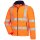 Nitras Motion Tex Fleecejacke | Gr. XS - 5XL | orange | abnehmbare Ärmel | Warnschutz