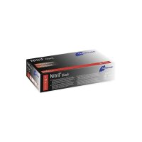 1000 Nitril black Nitrilhandschuhe - puderfrei - schwarz...