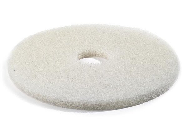 High-Speed-Pad Janex elfenbein - 205 mm - Polieren Absatzstriche - 10 Pads