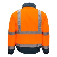 Nitras Warnschutz Pilotenjacke | Gr. XS - 4XL | orange |...
