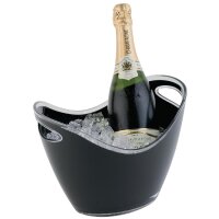APS Champagnerkühler klein | schwarz | Acryl | 3...