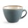 Olympia Kiln Cappuccinotassen + Untertassen Ozean | 23cl | Porzellan | 6 Sets