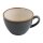 Olympia Kiln Cappuccinotassen + Untertassen Ozean | 34cl | Porzellan | 6 Sets