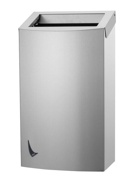 Wings Abfallbehälter - 56 L - Edelstahl - Mülleimer - offen o. geschlossen