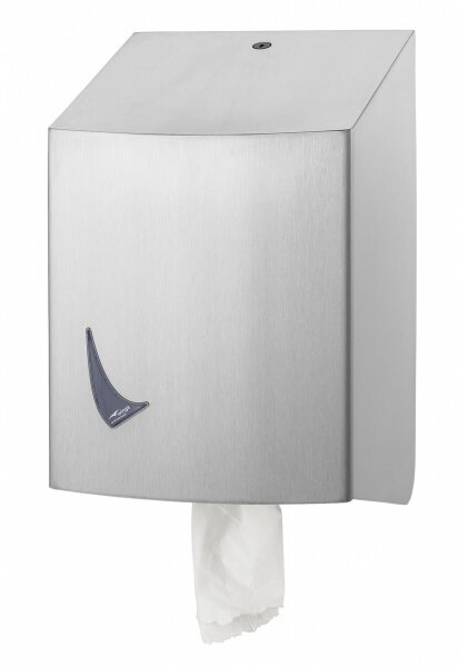 Wings Putzrollenspender MIDI - Edelstahl - Papierhandtuchspender