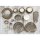Olympia Kiln Espressotassen + Untertassen Rauch | 8,5cl | Porzellan | 12 Sets