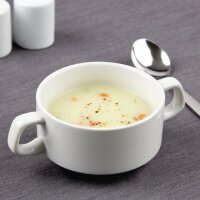 Olympia Athena stapelbare Suppentassen - 28,5cl - Porzellan - 24 Tassen