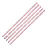 Fiesta Compostable kompostierbare Papierstrohhalme - rosa - 2500 Trinkhalme