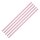 Fiesta Compostable kompostierbare Papierstrohhalme - rosa - 2500 Trinkhalme