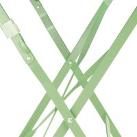 Bolero Pavement Style Klappstühle - Stahl - Hellgrün | 4 Stühle