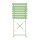 Bolero Pavement Style Klappstühle - Stahl - Hellgrün | 4 Stühle