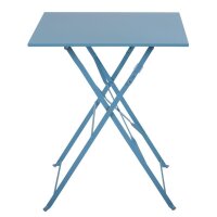 Bolero quadratischer Tisch + 2 Klappstühle | Stahl |...