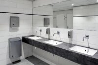 Wings Toilettenpapierspender - Edelstahl - abschließbar - Einzelblatt