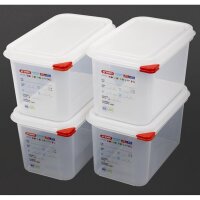 Araven GN1/4 Lebensmittelbehälter - 4,3L - 8...