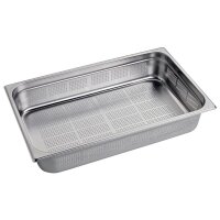 Gastro M Edelstahl GN-Behälter 100mm GN1/1 gelocht...