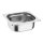 Vogue GN-Behälter GN1/6 - 6,5cm - 1 L - 4 Behälter - Edelstahl