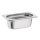 Vogue GN-Behälter GN1/9 - 6,5cm - 0,6 L - 4 Behälter - Edelstahl