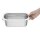 Vogue GN-Behälter GN1/4 - 10cm - 2,5L - 4 Behälter - Edelstahl