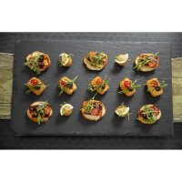 Olympia Schieferplatten GN1/2 | 32,5 x 26,5 cm | 10 Platten